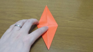 鶴の折り方手順7-8